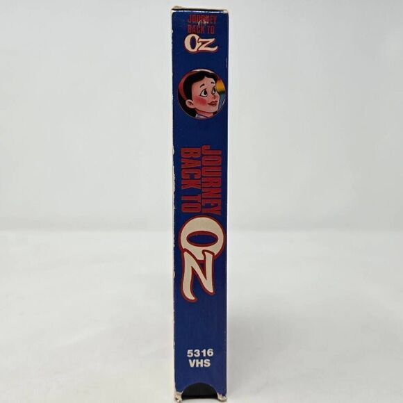 JOURNEY BACK TO OZ VHS TAPE 1989 LIZA MINELLI ANIMATED CARTOON WIZARD OF OZ - Picture 2 of 3